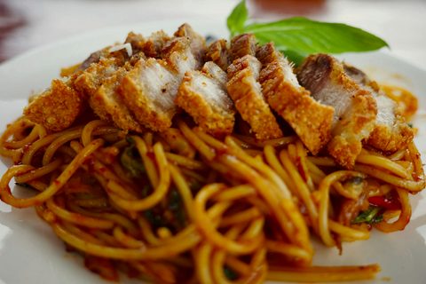 chicken parmigiana pasta