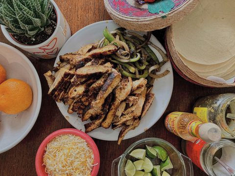 steak fajitas