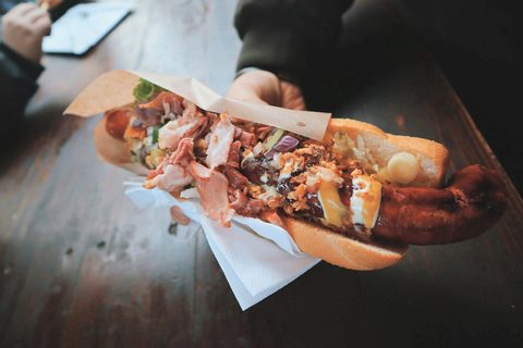 italian hot dog