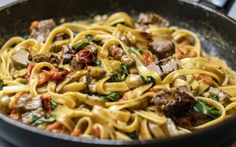 pasta with sausage