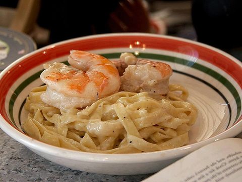shrimp alfredo
