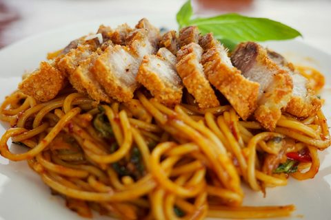 chicken parmigiana pasta
