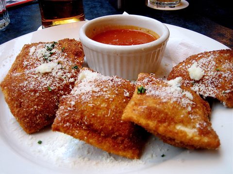 fried ravioli