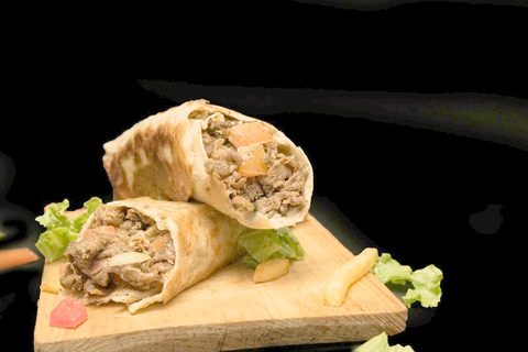 chicken caesar wrap